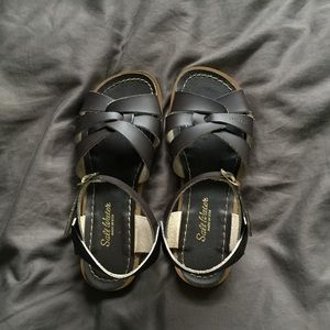 Dark brown saltwater sandals